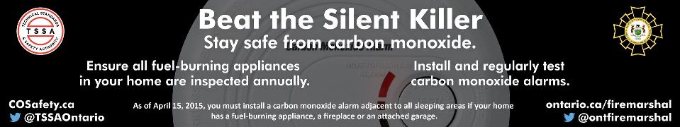 Do you have a carbon monoxide detector in your home?