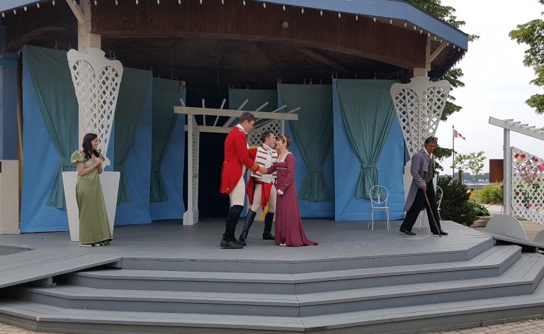 Much Ado About Nothing premieres tomorrow night at St. Lawrence Shakespeare Festival