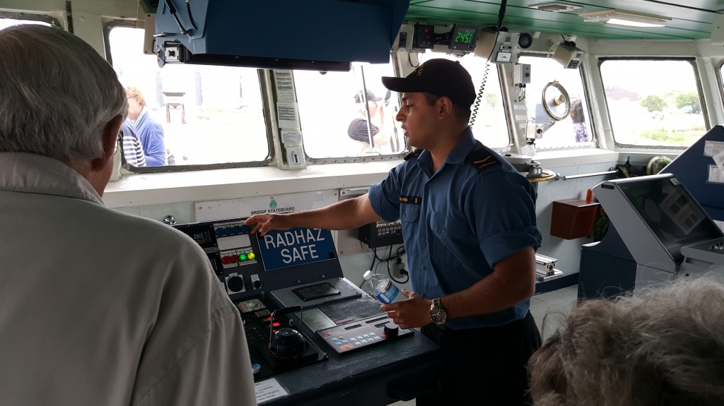 Bridge of the HMCS Goose Bay