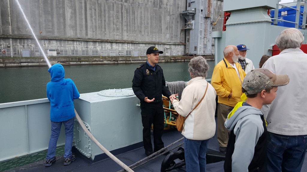 Tour of HMCS Goose Bay