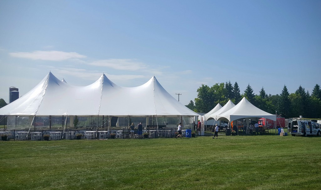 Photo Credit: Drew Hosick - VIP Tent at Kemptville Live Music Festival