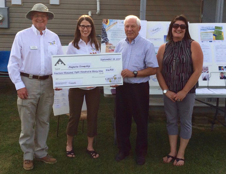 Township of Augusta announces destination for government funding