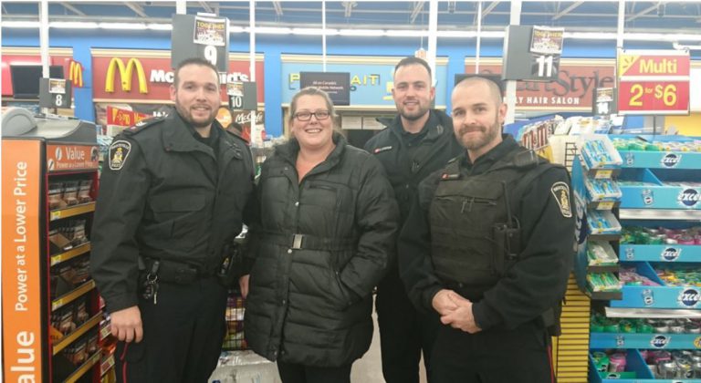 Brockville Police have the giving spirit