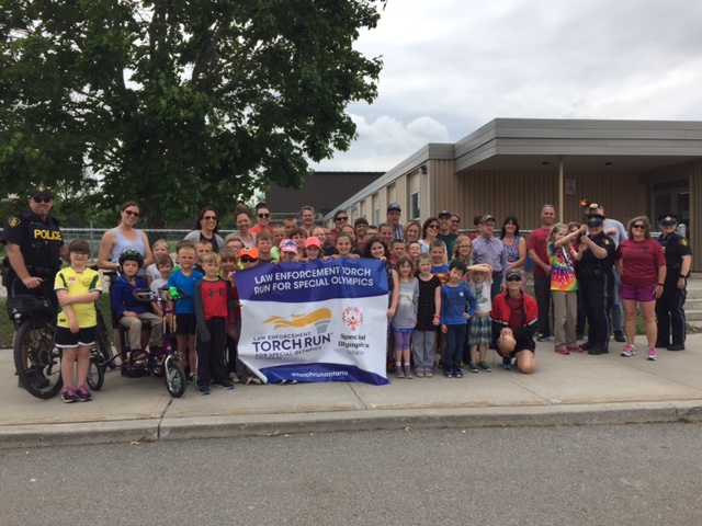 Special Olympians, local students take part in Law Enforcement Torch Run