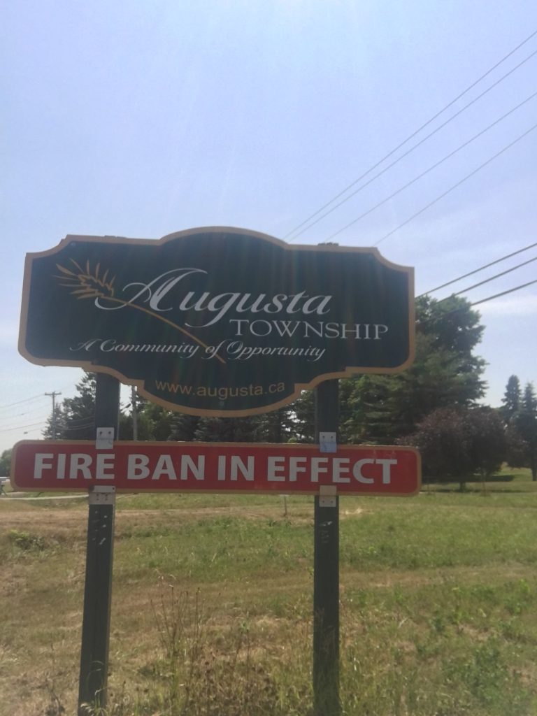 Fire Bans around the Area