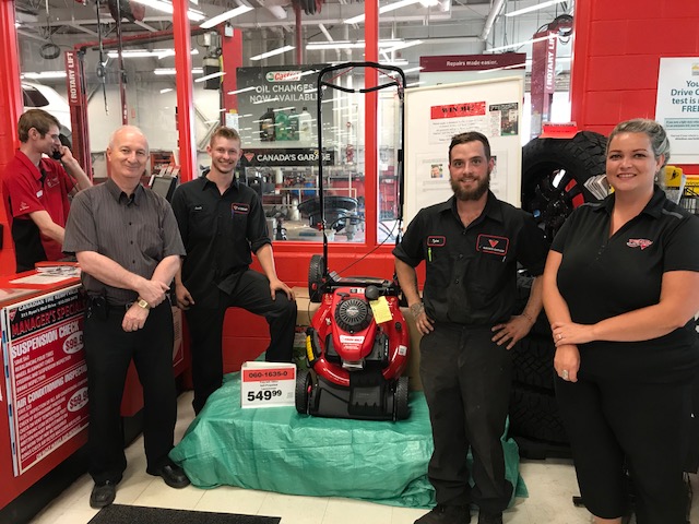 Canadian Tire donating 5 from oil changes to local man battling