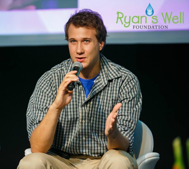 Ryan Hreljac in Sweden for World Water Week