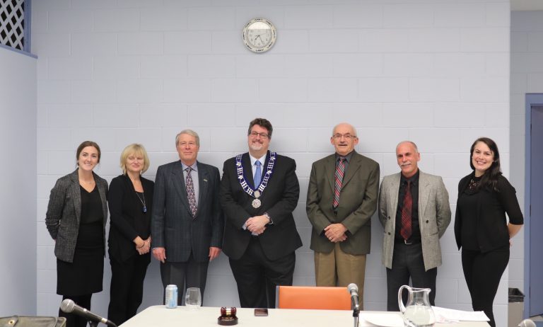 Town Thanks Councillor Laschinger at Final Meeting of Current Term