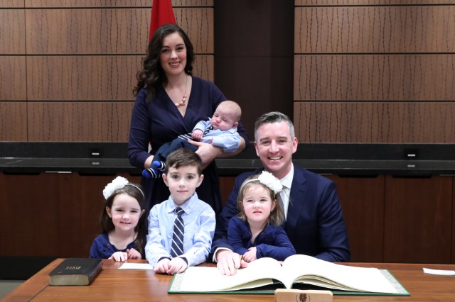 Michael Barrett Sworn in as MP