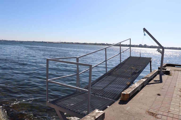 Water access ramp back in Prescott