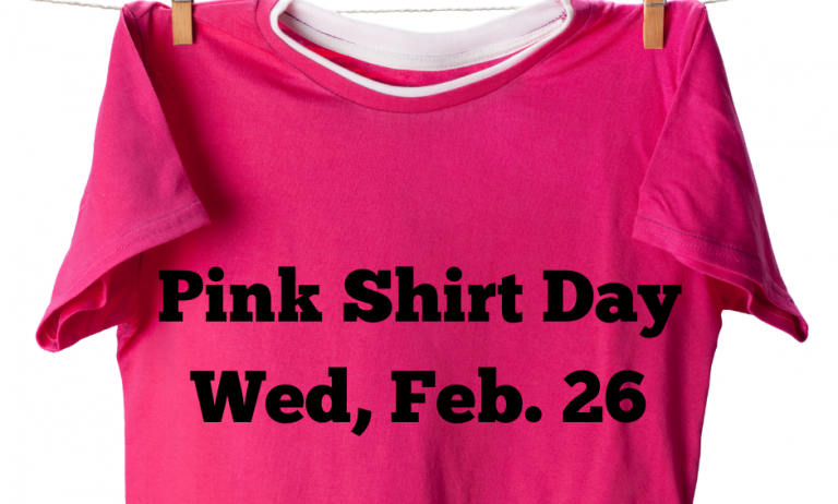 Students asked to wear pink to stand up to bullying