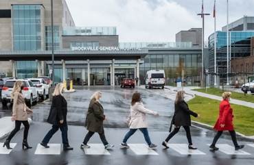 Brockville and District Hospital Foundation team has moved into new building