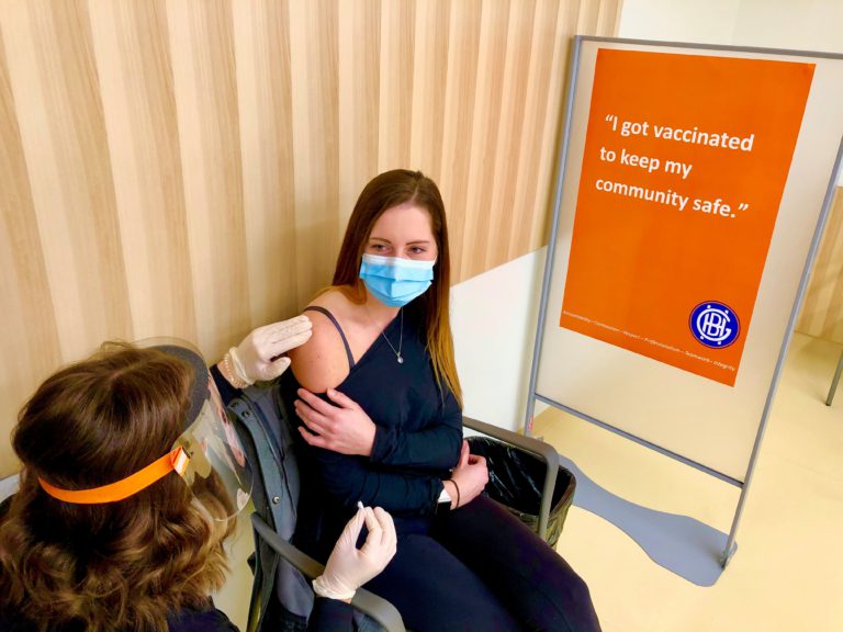 Staff At Brockville General Hospital Receive COVID-19 Vaccine