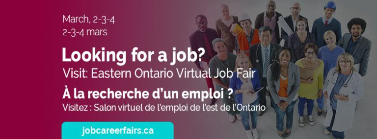 First Ever Eastern Ontario Virtual Job Fair To Be Held In March