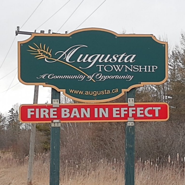Partial Burn Ban In Effect For Augusta Township
