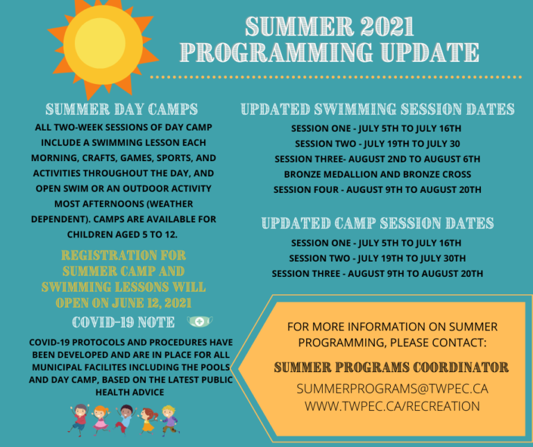 Summer Programs Set To Launch In Edwardsburgh-Cardinal