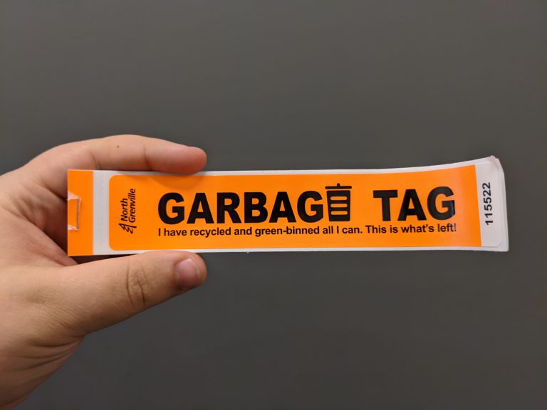 Town of Prescott votes to introduce garbage bag tags in 2022