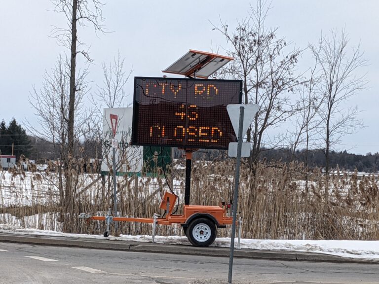 Portion of County Road 43 closing next week due to “railway emergency”