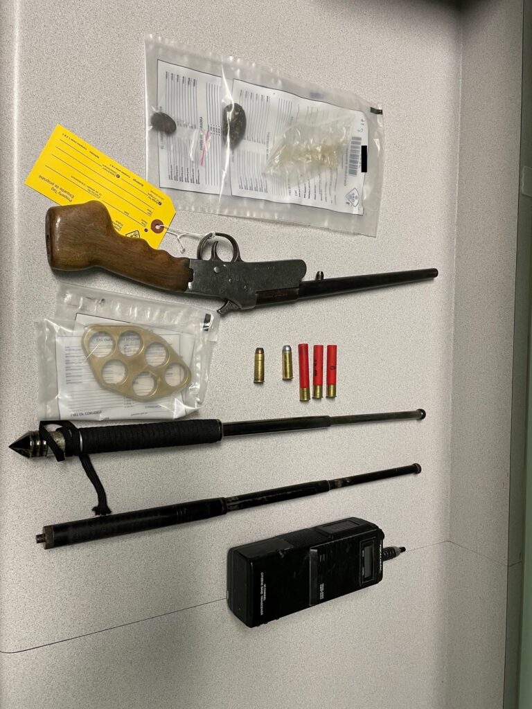 RIDE stop leads to multiple weapons charges