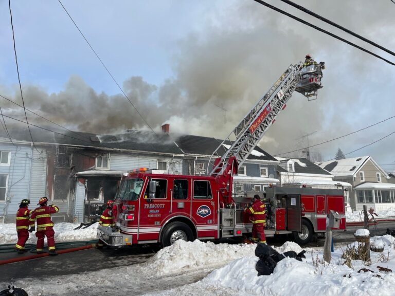 Update: Twelve people displaced, damage pegged at $1.5 million, following fire at Prescott rowhouse