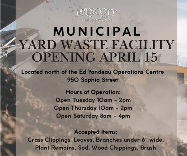 Prescott’s Municipal Yard Waste Facility scheduled to open next week