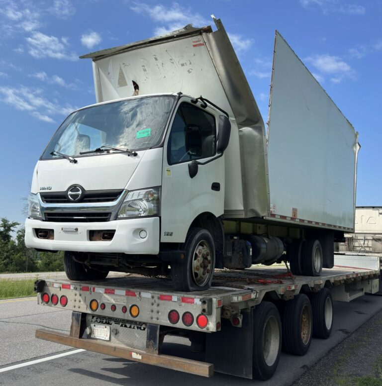 Truck strikes overpass on Highway 401 in Edwardsburgh Cardinal Township